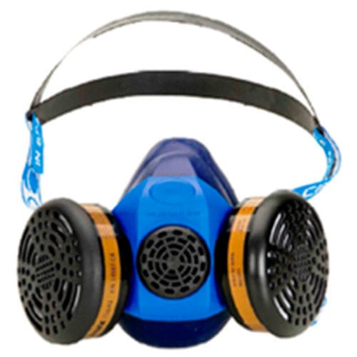 Maschera di protezione riutilizzabile - 30912 – S2 - ZVG - semimaschera / blu