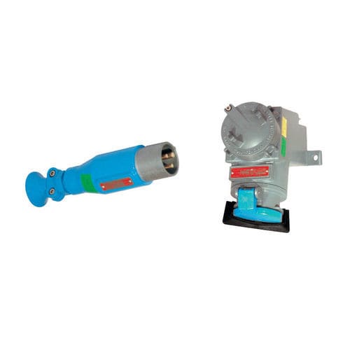 Connettore di alimentazione elettrica - Grupa Wolff - Socket / in metallo / in alluminio