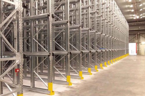 Scaffalatura per magazzino di stoccaggio - Dalmine LS - per l'industria agroalimentare / con ripiani / di stoccaggio orizzontale