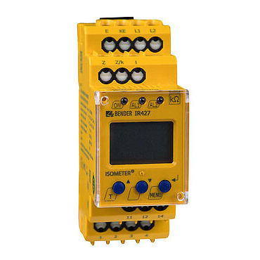 Controllore di isolamento per rete AC - ISOMETER® IR427 - BENDER GmbH & Co KG - con misurazione della temperatura / con uscita digitale