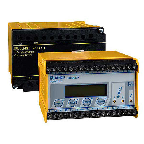 Controllore di isolamento per rete AC - ISOMETER® isoLR275 - BENDER GmbH & Co KG - AC/DC / DC / 4-20 mA