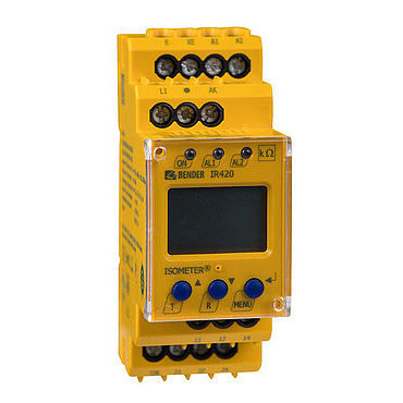 Controllore di isolamento per rete AC - ISOMETER® IR420-D6 - BENDER GmbH & Co KG - AC/DC / DC