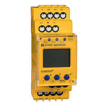 Controllore di isolamento DC - ISOMETER® isoCHA425 - BENDER GmbH & Co KG - RS485 / Modbus RTU