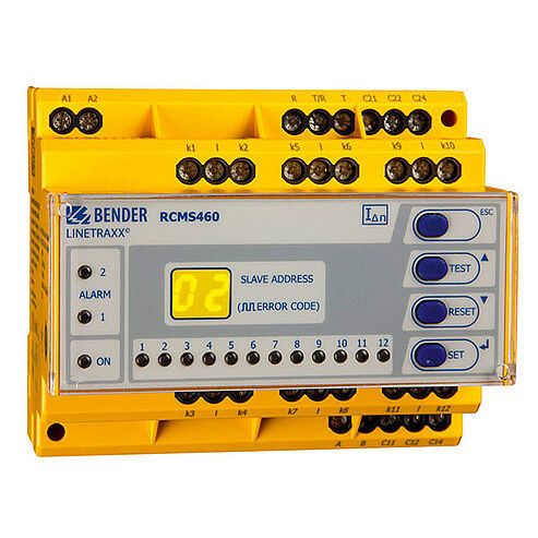 Sistema di monitoraggio della corrente residua - LINETRAXX® RCMS460-L - BENDER GmbH & Co KG - in continuo / digitale / multivia
