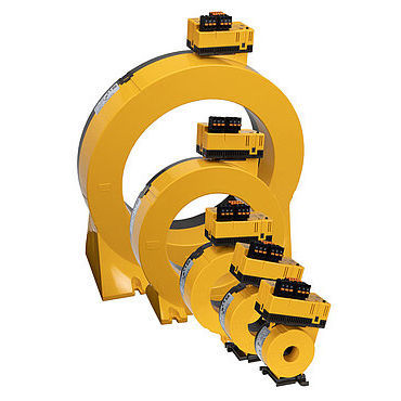 Sistema di monitoraggio della corrente residua - LINETRAXX® RCMB300 series - BENDER GmbH & Co KG - su guida DIN / RS-485 / Modbus