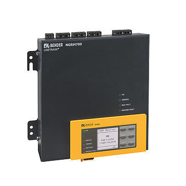 Apparecchio di monitoraggio di resistenza di messa a terra - LINETRAXX® NGRM700 - BENDER GmbH & Co KG - di difetto di messa a terra / in continuo