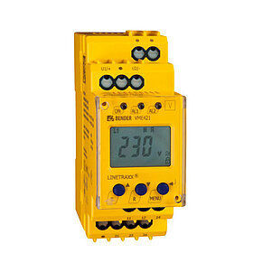 Relè di sorveglianza di frequenza - LINETRAXX® VME421H - BENDER GmbH & Co KG - di sovratensione / di sottotensione / 1NA/NC