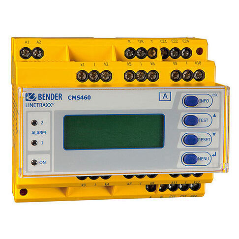 Sistema di monitoraggio di corrente - LINETRAXX® CMS460-D - BENDER GmbH & Co KG - di carica / per la sicurezza / di misura
