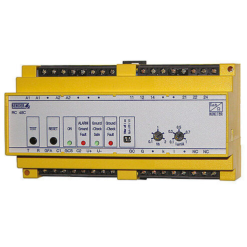 Dispositivo di controllo di disturbi di rete - RC48C - BENDER GmbH & Co KG