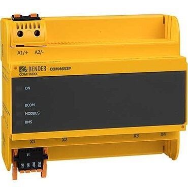 Apparecchio di monitoraggio condizioni - COMTRAXX® COM465IP - BENDER GmbH & Co KG - Ethernet / IP / RS-485