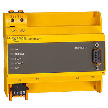 Apparecchio di monitoraggio condizioni - COMTRAXX® COM465DP - BENDER GmbH & Co KG - di misura / via internet / Ethernet