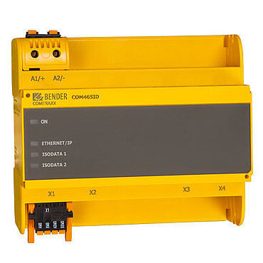 Apparecchio di monitoraggio condizioni - COMTRAXX® COM465ID - BENDER GmbH & Co KG - diagnostico / modulare / su guida DIN