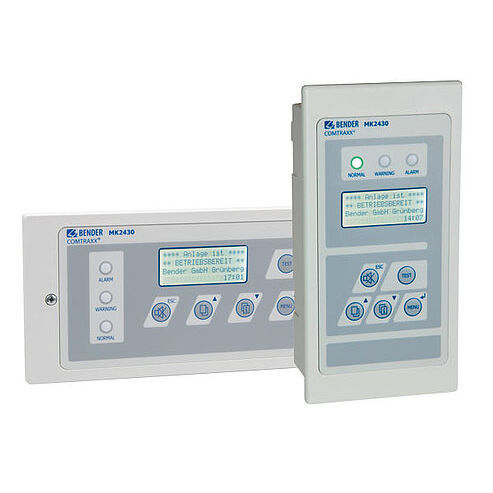 Indicatore d'allarme per applicazioni mediche - COMTRAXX® MK2430 - BENDER GmbH & Co KG - a distanza