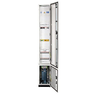 Armadio elettrico di commutazione - VIT-A - BENDER GmbH & Co KG - di comando / a pavimento / in lamiera d'acciaio