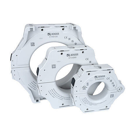 Trasformatore di corrente - LINETRAXX® CTAS series - BENDER GmbH & Co KG - split-core / su guida DIN / apribile