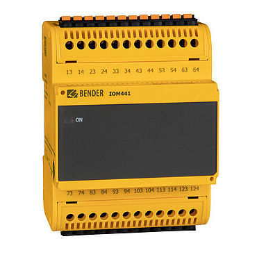Modulo relè di commutazione - IOM441 series  - BENDER GmbH & Co KG - per montaggio su guida DIN