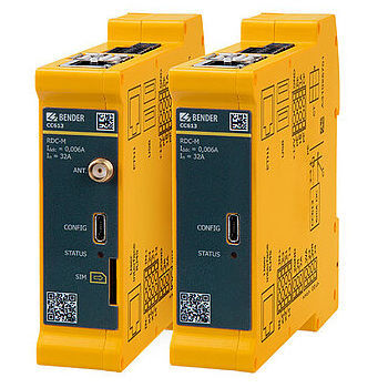Controller di carica per veicolo elettrico - CC613  - BENDER GmbH & Co KG - di monitoraggio / con connessione wireless / Modbus