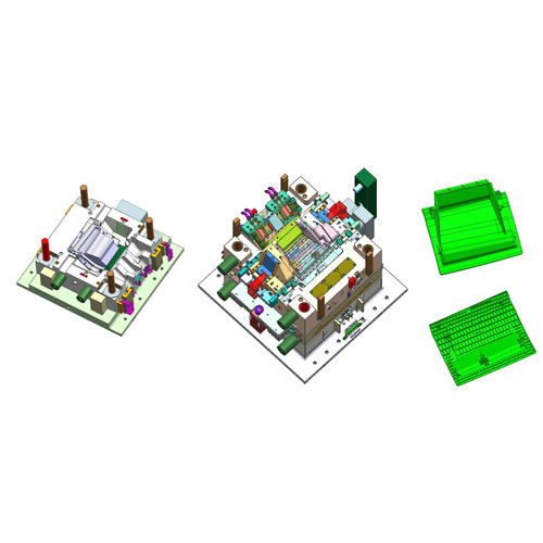 Stampo per iniezione plastica a canali caldi - Shenzhen MJX Plastic Mold Co.,Ltd - a una cavità / per pezzi tecnici / per grandi serie