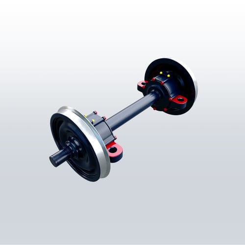 Sala montata per tram - Wheelsets - MMR Group Sp. z o.o. - AAR / ISO