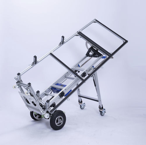 Carrello saliscale elettrico - DM203L-200 + PS - D.M. SRL - brushless / per transporto Merci / richiudibile