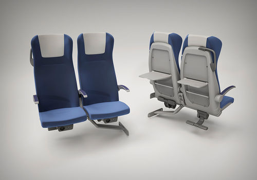 Sedile passeggero prima classe - LEAN1 - F.I.S.A. FABBRICA ITALIANA SEDILI AUTOFERROVIARI SRL - seconda classe / per treno regionale / per treno ad alta velocità