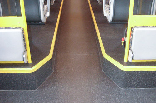 Rivestimento del pavimento per treno composito - WISSMANN - EN 45545 / DIN / acustico