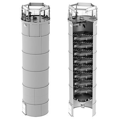 Cristallizzatore a fusione - TC-VК - Teplocom Ltd. - per alimenti / essiccatore