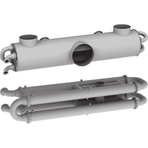 Scambiatore di calore tubolare - TC-PS series - Teplocom Ltd. - liquido/liquido / liquido/gas / aria-aria