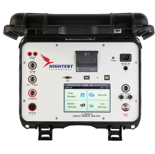 Analizzatore per disgiuntore - CIBRE-30 - Hightest Technology - con stampante integrata / a batteria / Bluetooth