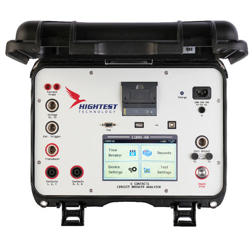 Analizzatore per disgiuntore - CIBRE-60 - Hightest Technology - portatile / automatico / con stampante integrata