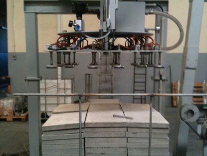Linea di produzione per prodotti in calcestruzzo - Rometa S.A. - automatica / ad alta velocità