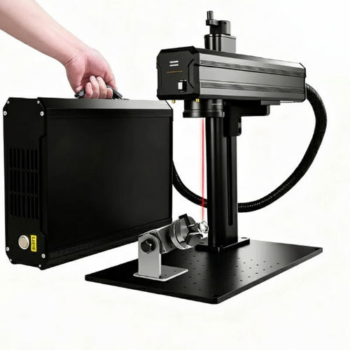 Macchina di incisione e marcatura laser a fibra - Fonland (Wuhan) Optoelectronic Technology Co., Ltd. - per materie plastiche / per metallo / per targhe ed etichette d'identificazione