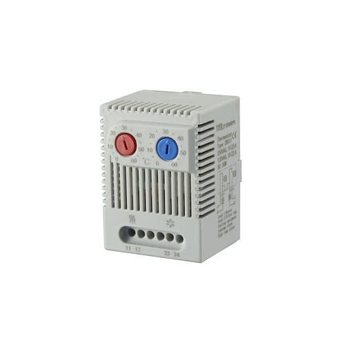 Termostato regolabile - Y0117 series - YUEQING YISEN ELECTRONIC TECHNOLOGY CO.,LTD. - NO / NC / su guida DIN
