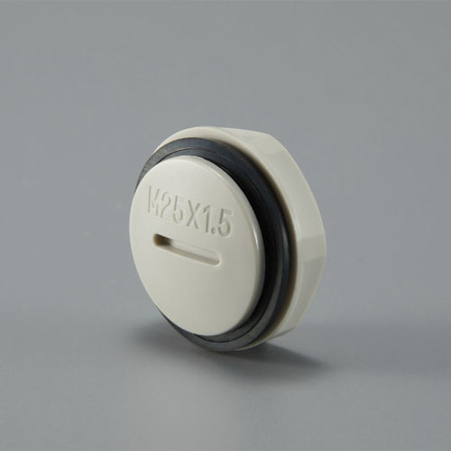 Tappo rotondo - PG series - YUEQING YISEN ELECTRONIC TECHNOLOGY CO.,LTD. - filettato / maschio / in nylon