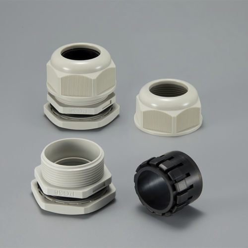 Pressacavo in nylon - PG-PA series - YUEQING YISEN ELECTRONIC TECHNOLOGY CO.,LTD. - IP66 / con filettatura PG