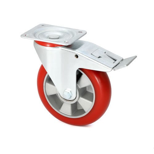 Ruota con fascia - LU/MPAE/200/KDS-N – 600 Kg - MARBA - in alluminio / a sfere / in poliuretano