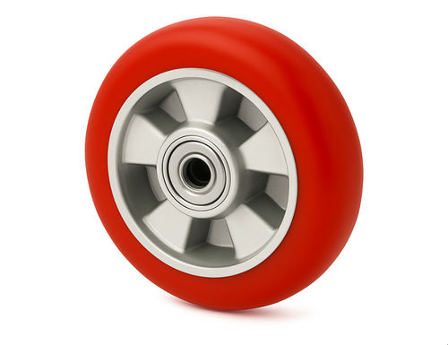Ruota con fascia - MPAE/160/4K – 550 Kg - MARBA - in alluminio / a sfere / elastica