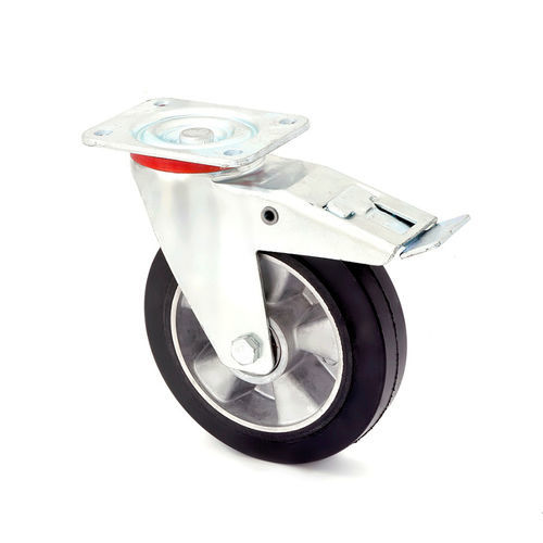 Ruota con fascia - LCW/F3/160/KDS-N – 350 kg - MARBA - in gomma / a sfere / di lastre