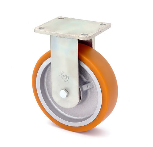 Ruota con fascia - BP/4/200/K –  1000 kg - MARBA - in poliuretano / per cavo rotondo / rinforzata