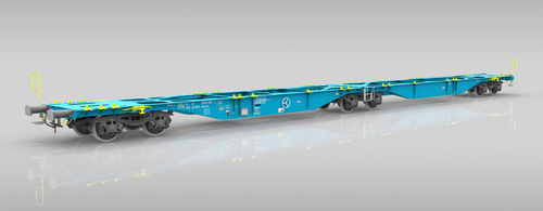 Transporter su ruota - Sggmrss 90´ - Greenbrier Europe - a piattaforma / per container