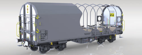 Transporter su ruota - Shimmns S12A - Greenbrier Europe - per il settore siderurgico / di bobina / automatizzato
