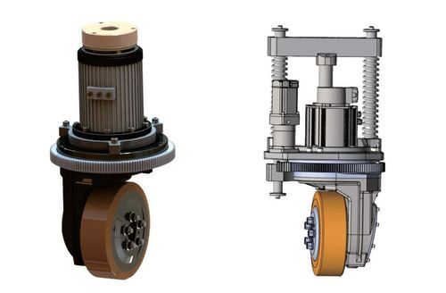 Ruota motrice per robot mobile autonomo - PR series - Suzhou Honpine Precision Industry Co., Ltd. - per veicolo / per AGV / per applicazioni industriali
