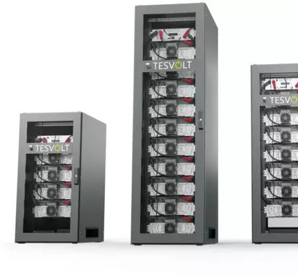 Sistema di stoccaggio di energia compatto - TS HV 30-80 E - TESVOLT AG - trifase