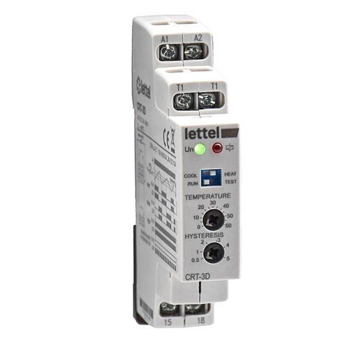 Controllore di temperatura senza monitor - CRT-3D - Lettel - modulare / su guida DIN