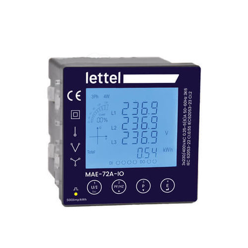 Contatore di energia elettrica - MAE-72V/A series - Lettel