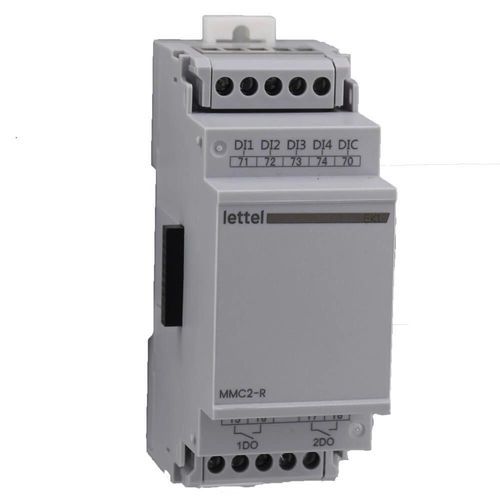 Modulo relè digitale - MMC2-R - Lettel - per montaggio su guida DIN / con indicatore a LED / 2 canali