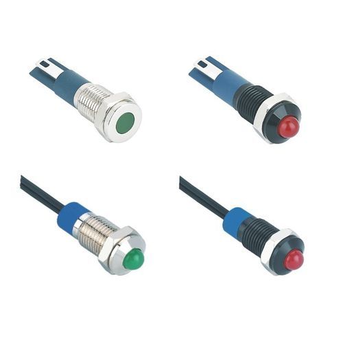 Indicatore luminoso LED - SVEM8 series - Lettel - montato su pannello / IK06 / IP67
