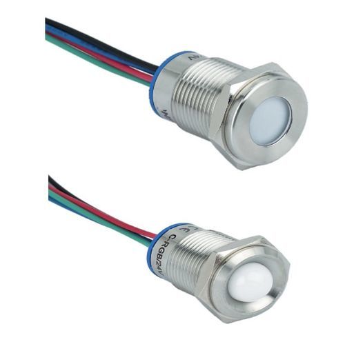 Indicatore luminoso LED - SVEM16 TRI LED - Lettel - montato su pannello / IP67 / resistente alla corrosione