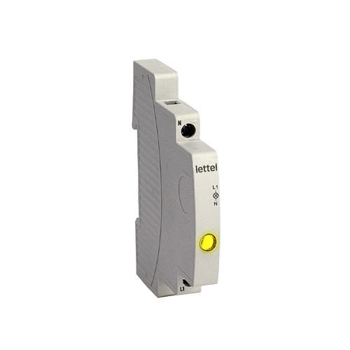 Indicatore luminoso LED - SVM1B-Y series - Lettel - su guida DIN / rinforzato / LED