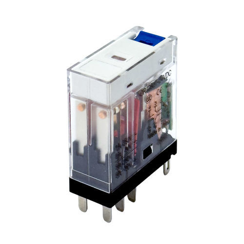 Relè elettromeccanico 24 VDC - CRJ-2S series - Lettel - 48 V AC / 12 VDC / 24 V AC
